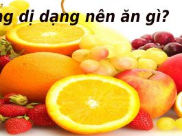 tinh trùng dị dạng nên ăn gì