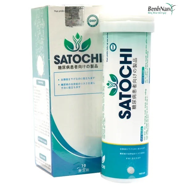 Viên sủi Satochi hỗ trợ điều trị bệnh tiểu đường